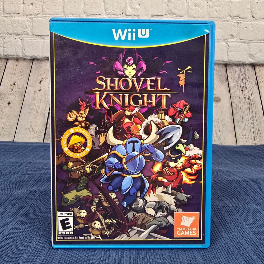 Shovel Knight Nintendo Wii U 2015 Yacht Club Games Action Platformer Retro Style